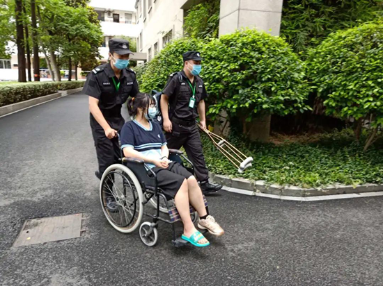 浙江保安护航高考