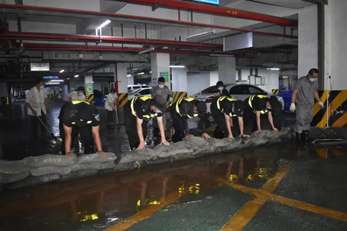 抗击暴雨 浙江保何在步履