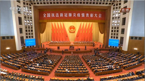 王新刚荣获“全国抗击新冠肺炎疫情先进个人”光荣