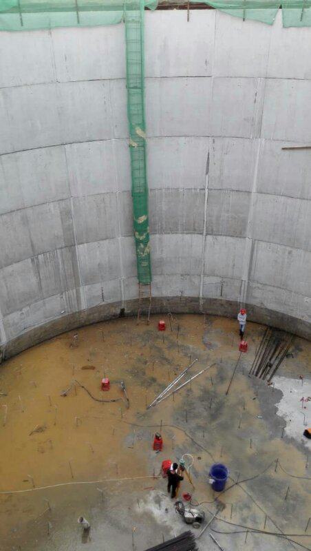 沉井式地下圆筒形立体泊车库是如何建成的？